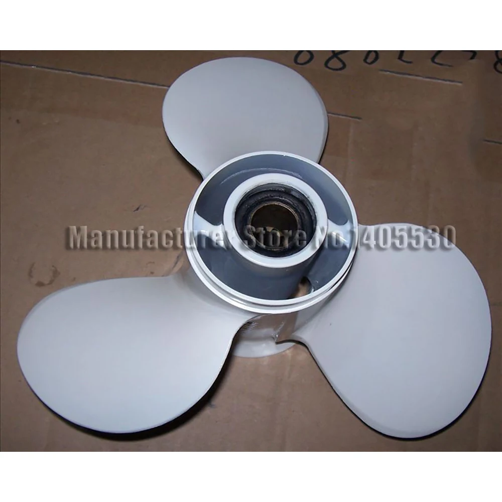 Aluminum Propeller  For Yamaha Hidea Parsun YAMABIS 25-30hp  outboard motors 3*9 7/8*11-1/4(11.25)