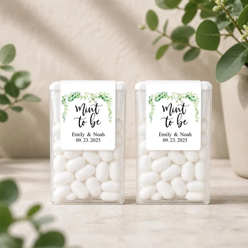 

Personalized Wedding Label, Personalized Tic Tac Labels, Bridal Shower Favor Labels, Wedding Favor Labels, MINTS NOT INCLUDED!
