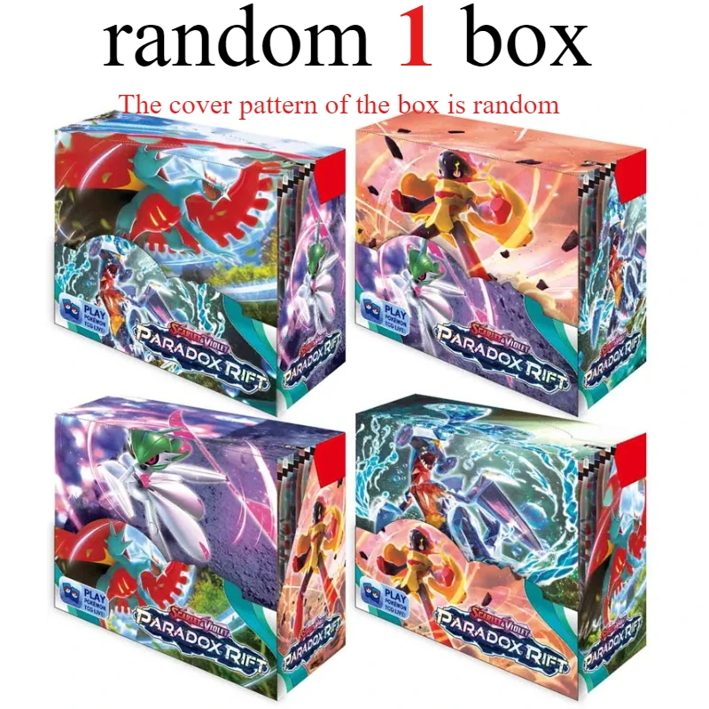 360 eenheden/doos Pokémon Scarlet & Violet 151 Prism Scale Fusion Strike Engelse Booster Battle Transaction Gift Card Halloween