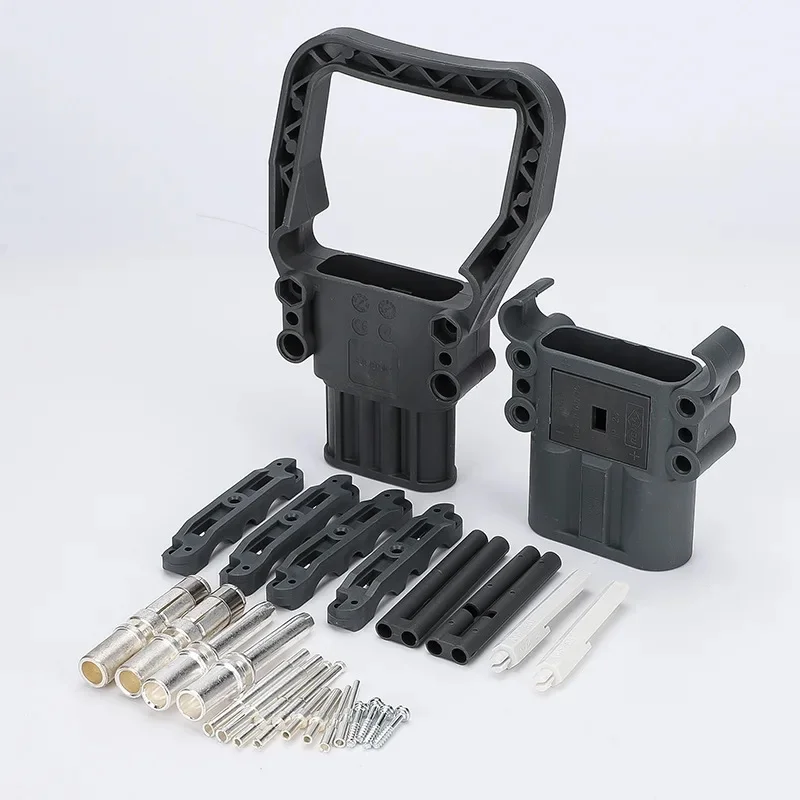 REMA 80A 160A 320A Connector Accessory Auxiliary Wiring Signal Terminal Electric Forklift Charging Male and Female Plug