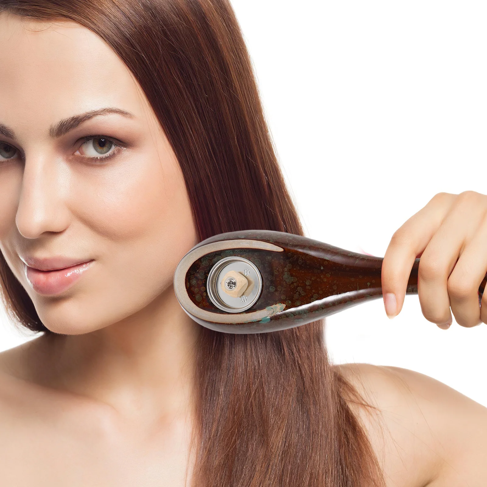 

Moxibustion Guasha Scalp Massager - Ceramic Hair Comb for Daily Relaxation Therapy and Effective Scalp Stimulation