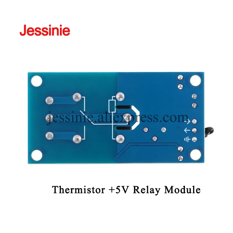 5pcs/1pc Thermistor 5V/12V Relay Module Ambient Temperature Sensor Module Relay Switch for DIY Smart Car Accessories for Arduino