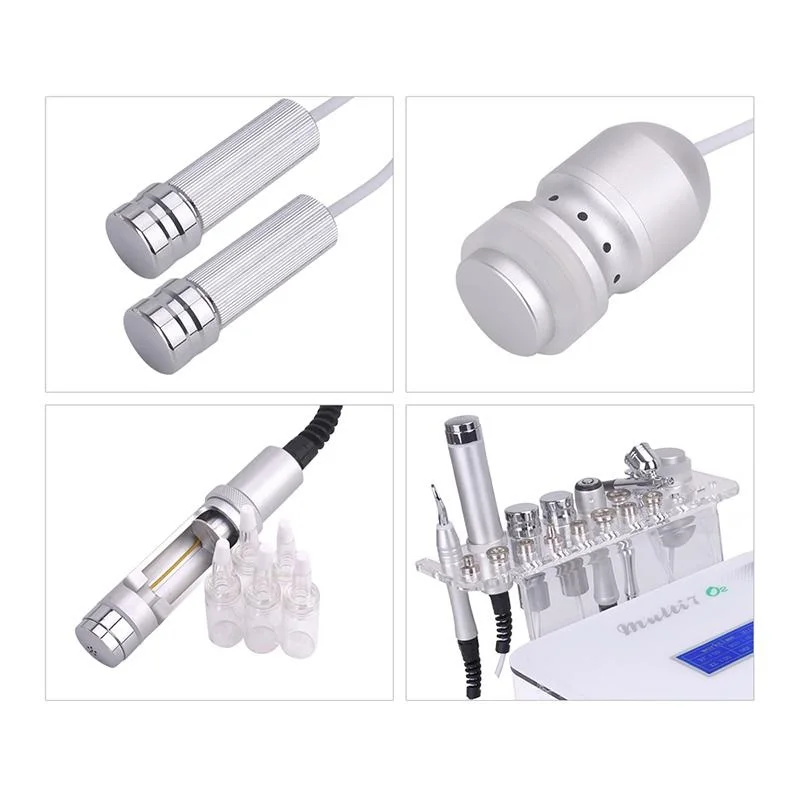 Multifunctional Oxygen RF BIO Cooling Microdermabrasion Mesotherapy Machine Accessories