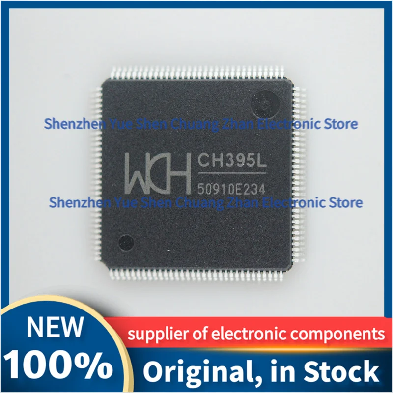 

10Pcs CH395L LQFP-128 Ethernet protocol stack chip 100% New & Original