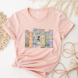 2026 Writer Books Shirt Obstinate Headstrong Girl T-shirt Bookish Gift Tshirt Feminist Book Lover Tee Unisex Short Sleeves Tops