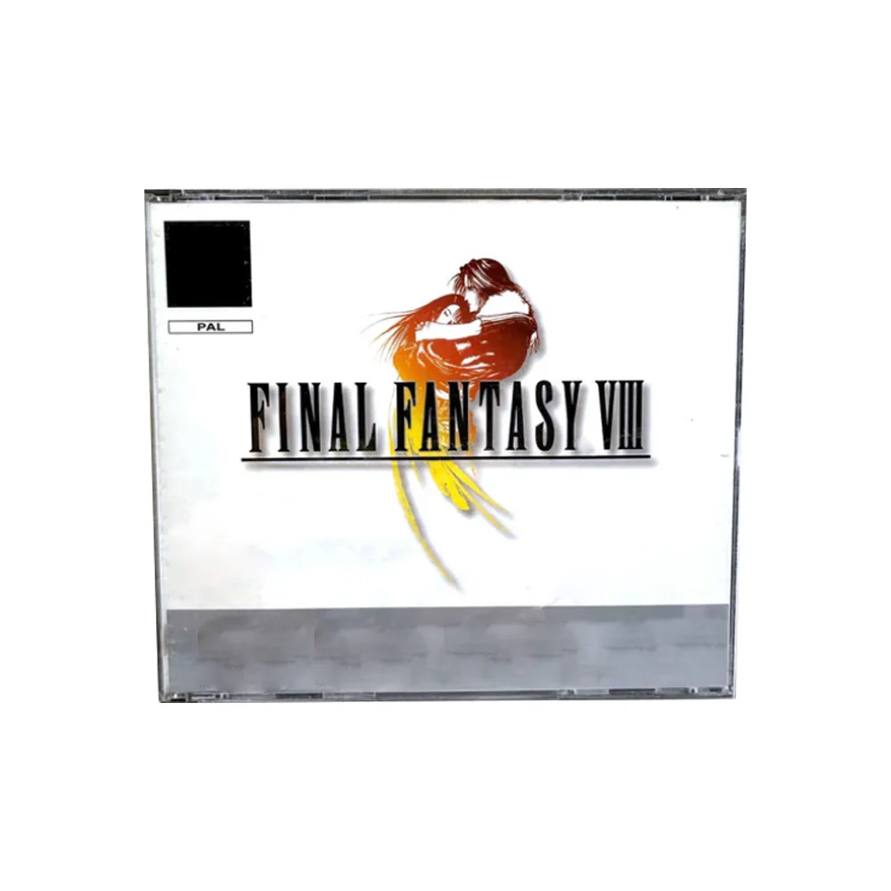 PS1 Final Fantasy series With Manual Copy Disc Game Black Bottom Unlock Console Station 1 Retro Optical Driver Video Game Part