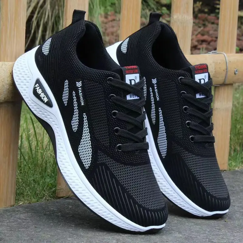 

New Spring Breathable Sports Shoes Men's Outdoor Sports Shoes Versatile Running Sneakers Casual and Comfortable Walking Shoes