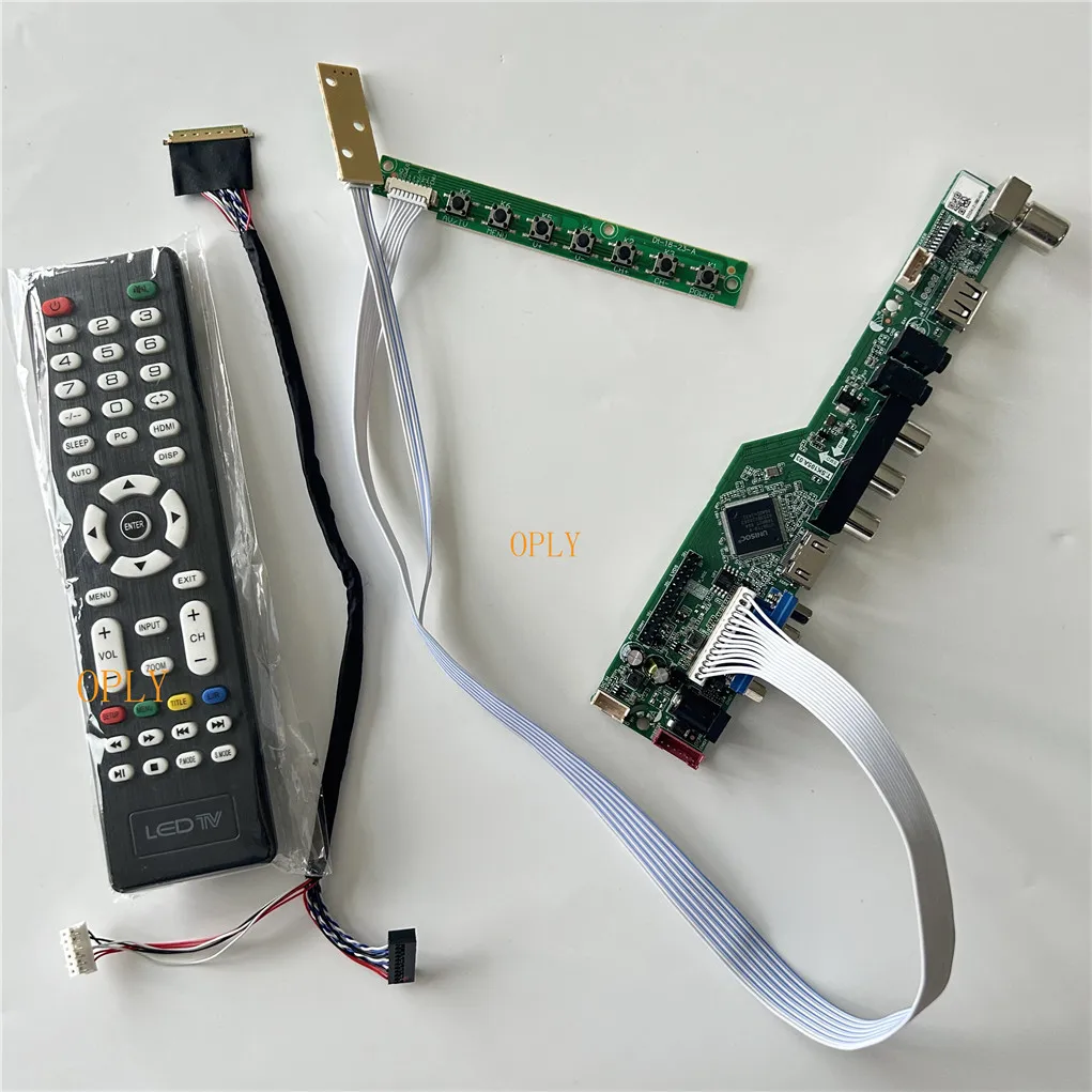 

Комплект платы контроллера телевизора для N173FGE-L23/L21 N173FGE L 1600x900 17,3 дюйма AV VGA светодиодный панельный монитор HDMI-совместимый USB аудиодисплей