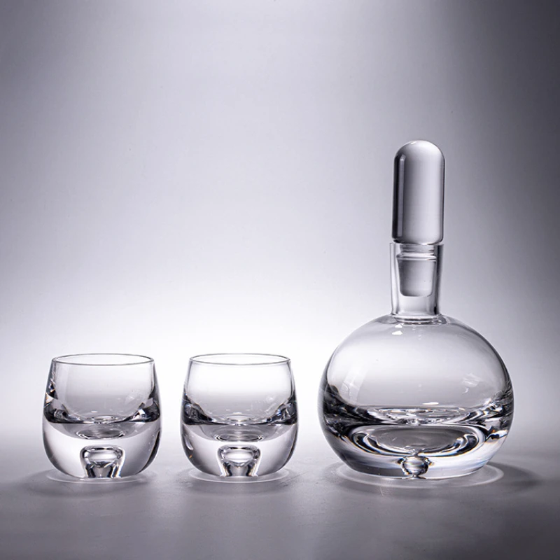 

High-end art glass wine set, wine glass set, advanced decanter, wine jug