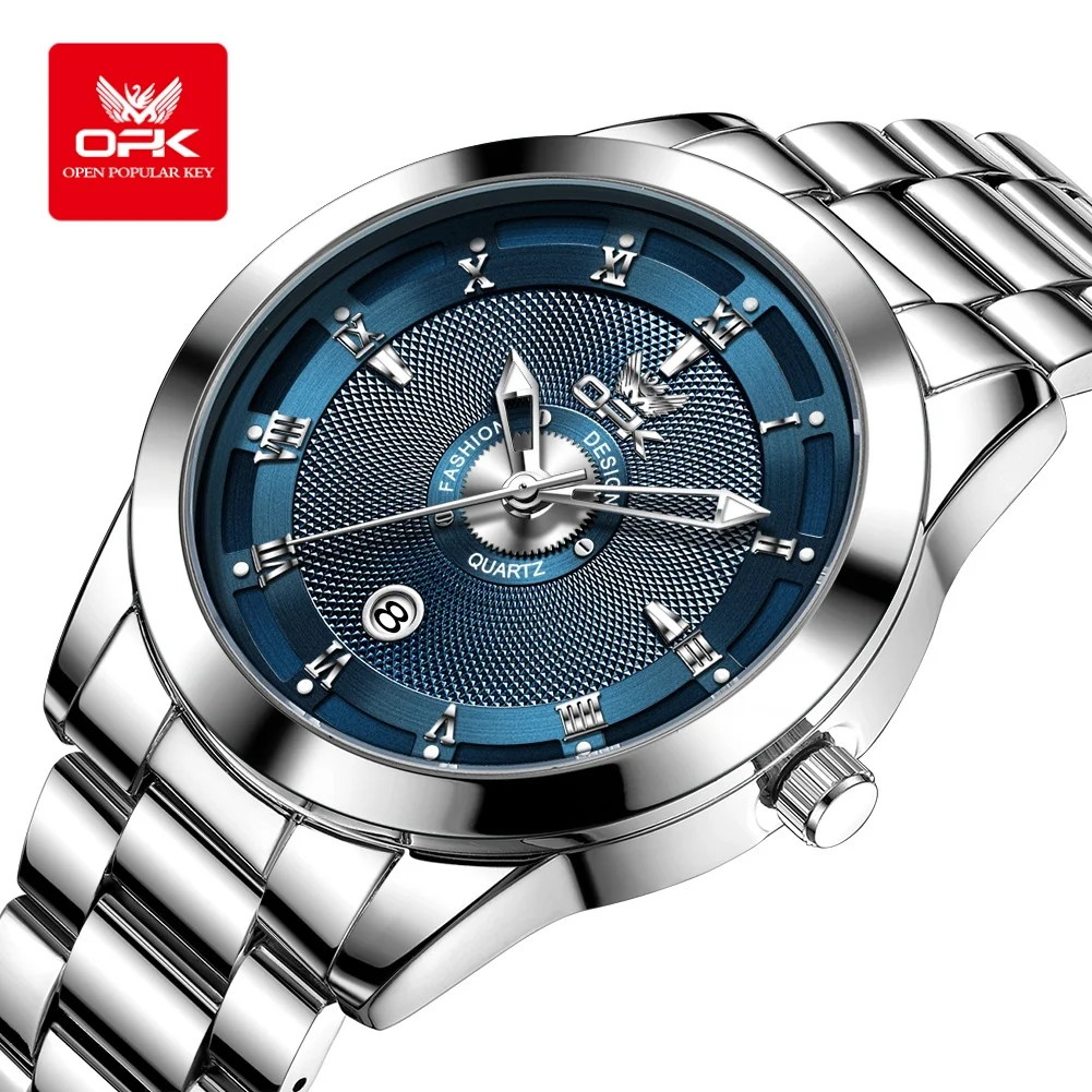 OPK 6056 New Men's Watch Fashion Dial Design New Men's Watch Fashion Dial Design Stainless steel Watches