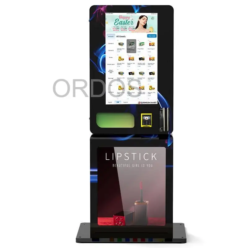 Wall-Mounted Trading Card Vending Machine Compact Token QR Code Payment Systems SDK Function 1-Year Warranty