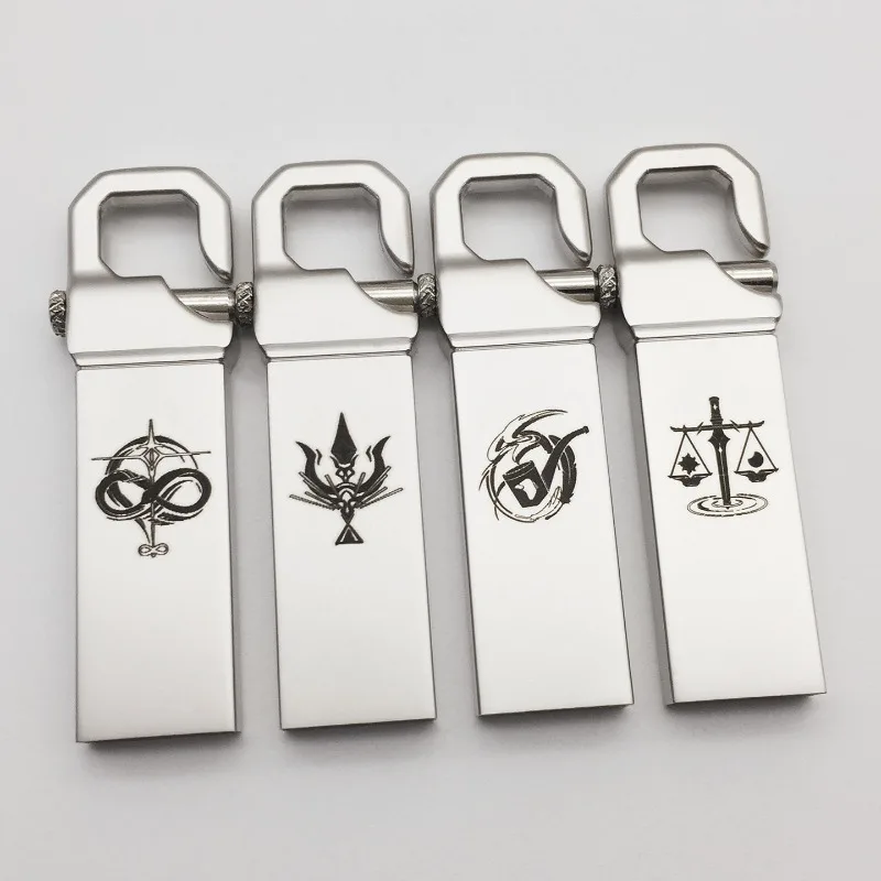 Spot 2025 Gioco Anime Tears of Themis Cos Vilhelm Marius Artem Wing Luke Pearce Unisex Metallo di Stoccaggio USB Flash Drive Ciondolo Regalo