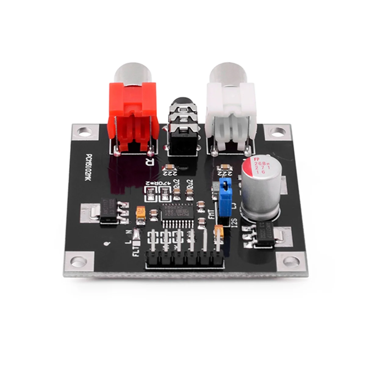 Décodeur de radiateur PCM5102, carte son audio, technologie de carte assemblée, au-delà de ES9023, PCM1794