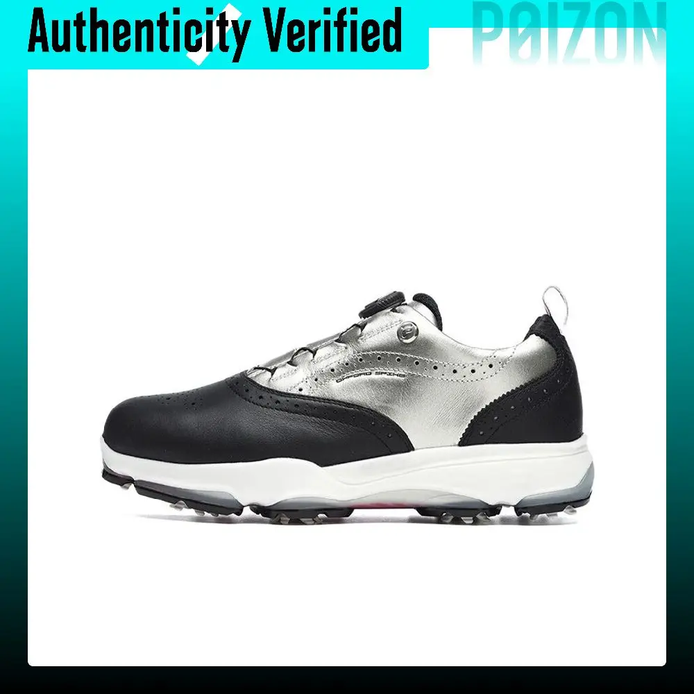 FILA Gf Oxford Spike Gf Oxford Spike Low top Golf Shoes Black Silver A12M241601FBK
