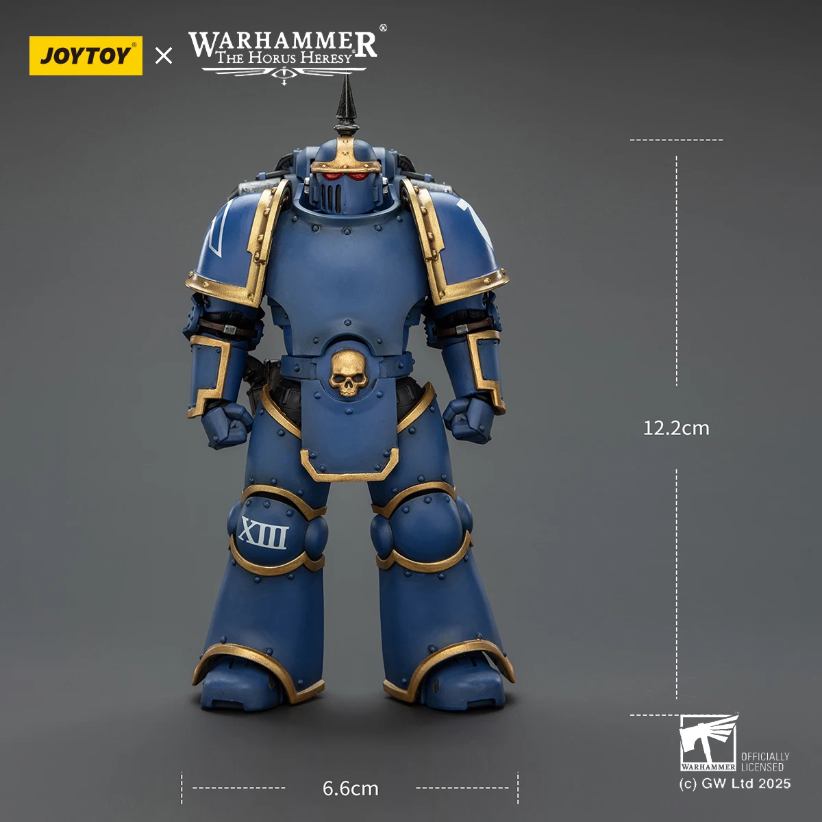 JOYTOY Warhammer 30K Action Figure 1/18 MK lll Tattico Legionario Sangue Angeli Ultramarines Comune Mobile Figurine Modello Giocattoli