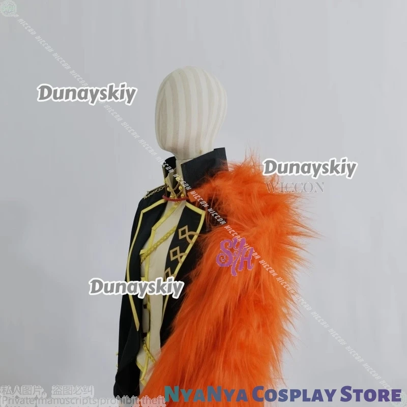 ชุดคอสเพลย์ซานโช่ อนิเมะ เกม ลิมบัส ชุดสไตล์วินเทจแบบพระราชวัง เสื้อโค้ท กางเกง ผ้าคลุมไหล่แบบมีปกสำหรับผมยาว งานปาร์ตี้ฮาโลวีน บริษัทคอสเพลย์