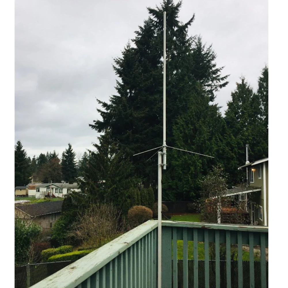 Dual Band Base X50NA Antenna/VHF UHF Dual Band Diamonds X-50A Antennas for Ham Radio,Pre-Tuned 144-148MHz/ 435-450MHz,2.7m long