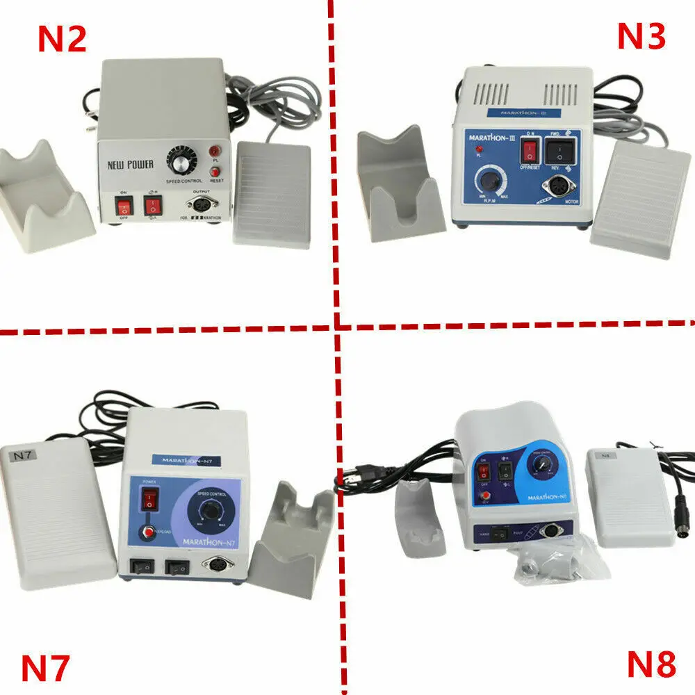 Laboratorium dentystyczne maraton mikrosilnik szlifierka elektryczny do sterowania silnikiem jednostka N2 N3 N7 N8