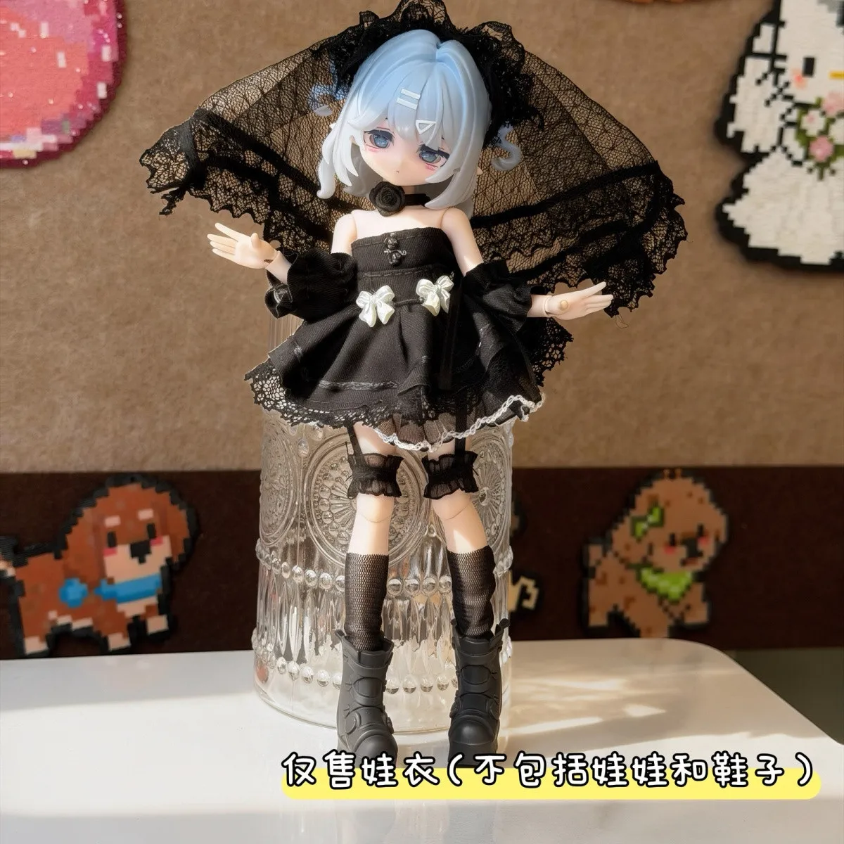 Ob11 Doll Clothes For 11-17cm Doll Clothes 1/8 And 1/12 Bjd Clothes Set Cute Fashion Series