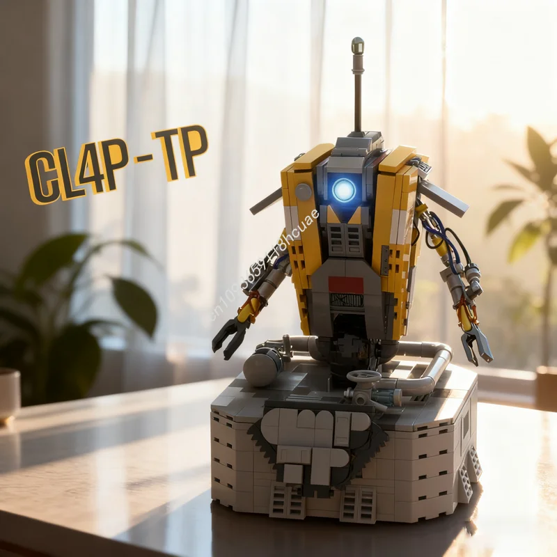 

785 шт. MOC Claptrap TP Creatored модель строительные блоки архитектура сборка Рождественский подарок DIY игрушки творческая идея кирпич для детей