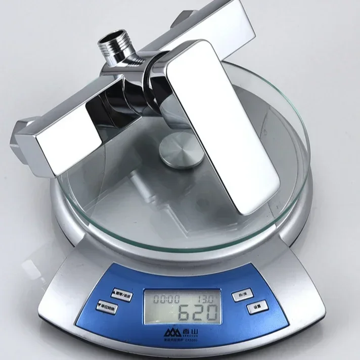 욕실 혼합 밸브 샤워 꼭지 벽 마운트 샤워 탭 가정용 목욕 스위치 싱글 핸들 핫 콜드 탭 욕실 액세서리