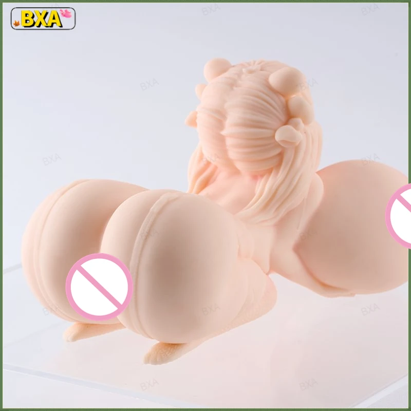 Japanese Anime Sex Doll Hand Chipmunk - Medical Silicone Body Real Sexy Jelly Breasts Oral Vagina with Pellets Male Masturbator