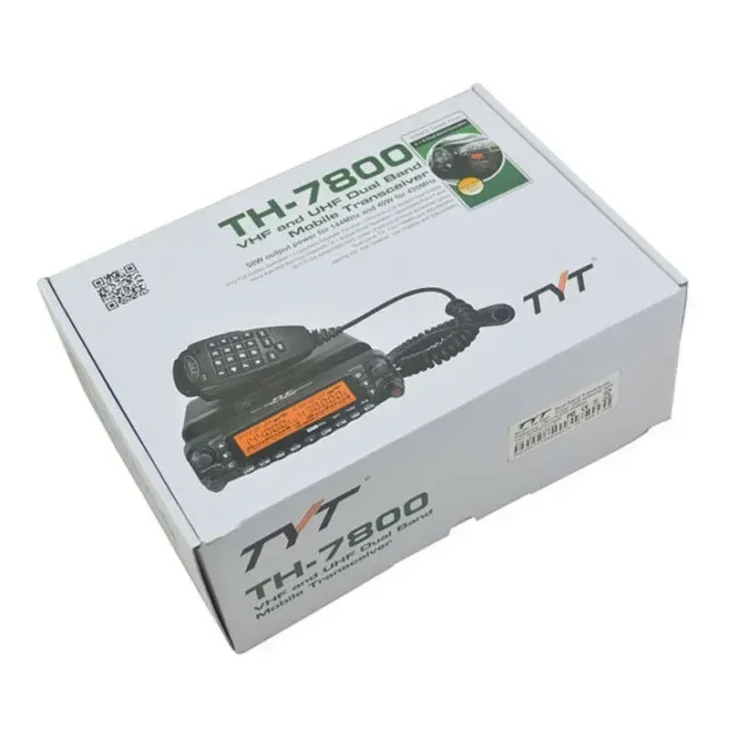 TYT TH-7800 Mobile Car Radio 50W Dual Band Amateur FM Transceiver Repeater Station Wireless Communication TH7800 Walkie Talkie