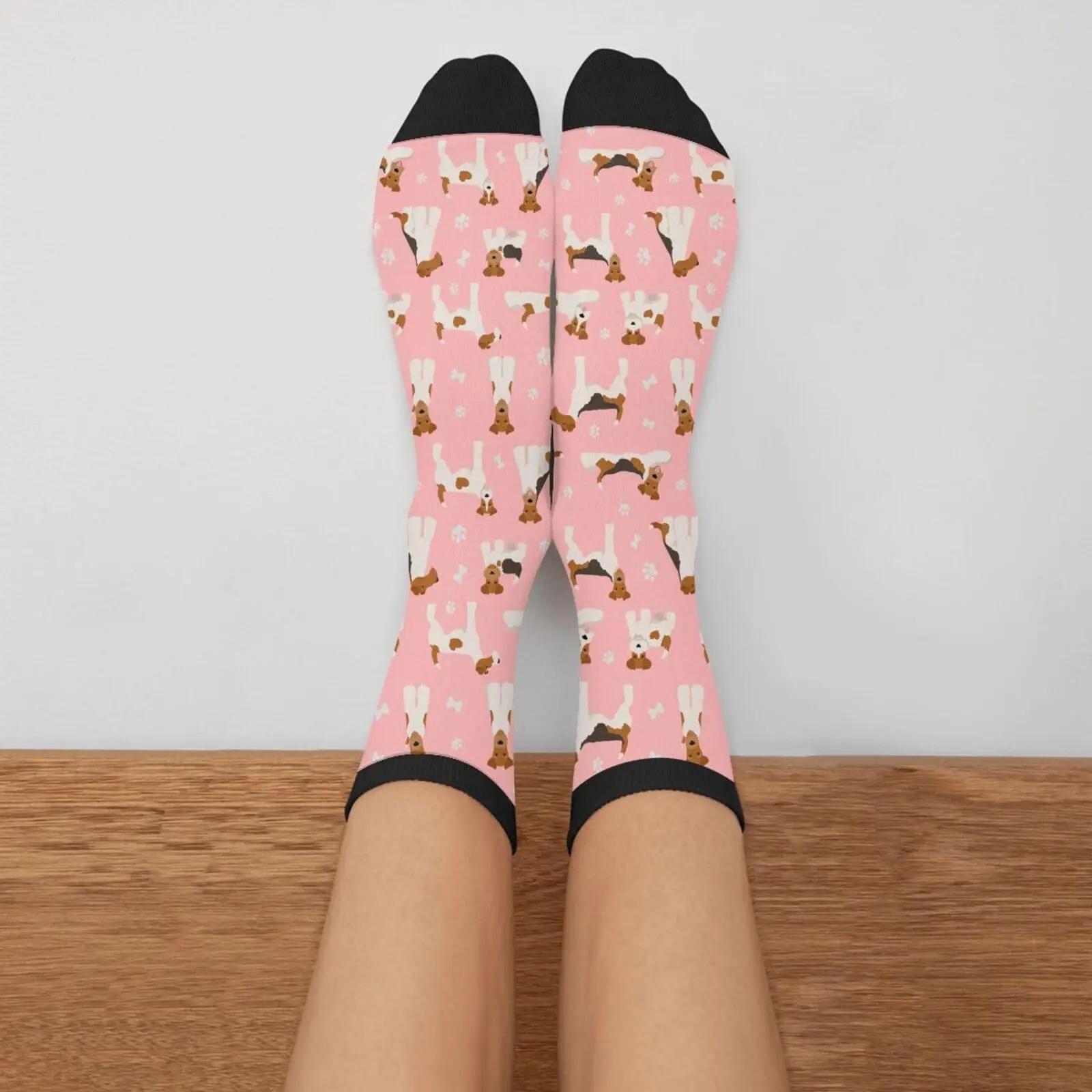 جوارب سلكية على شكل ثعلب للرجال والنساء، جوارب طاقم جديدة، هدايا مضحكة ومجنونة