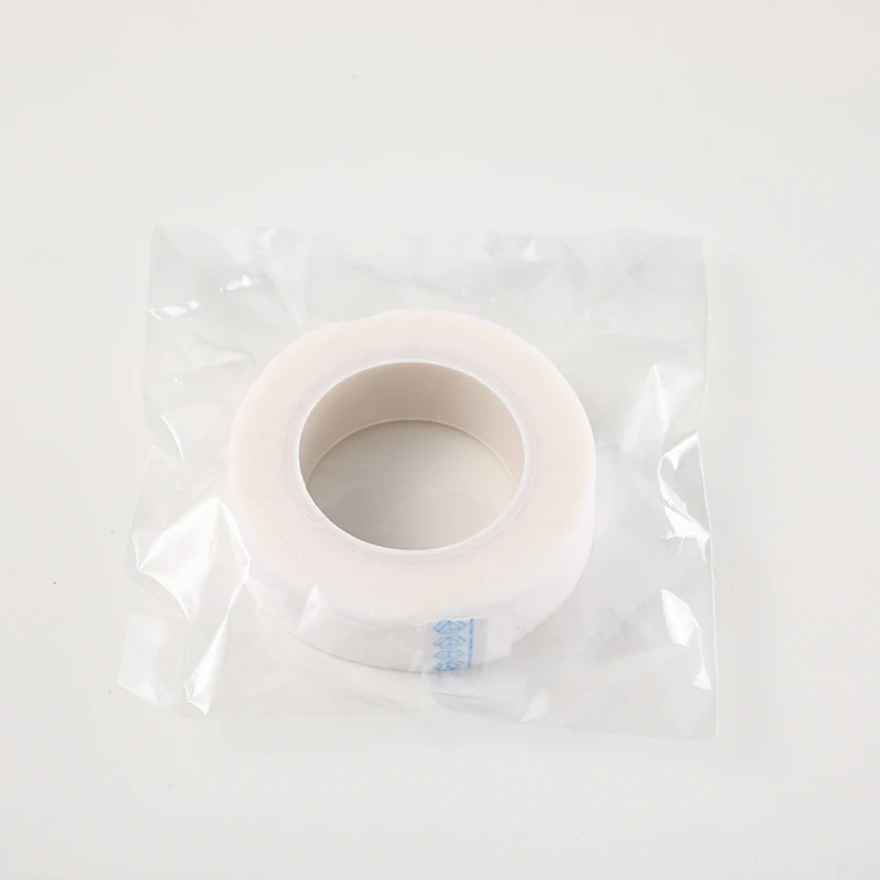 Wholesale Individual Package White No-Woven Tape Lash Extension Sensitive Tape White Tape Eye False Lashes Patch Eyelid Sticker