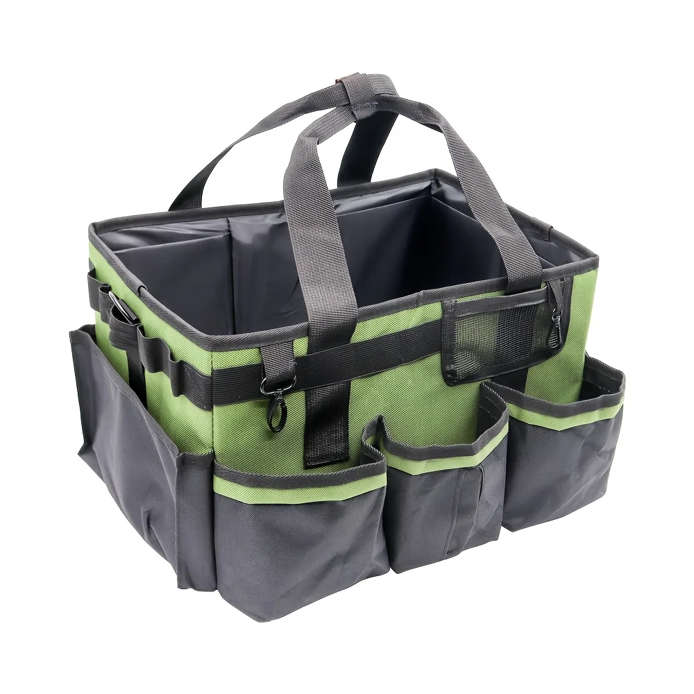 TORGWIN Handbag 14.6 inch Large Capacity Cleaning Bag Tool Storage with Adjustable Shoulder Strap Multi-functional