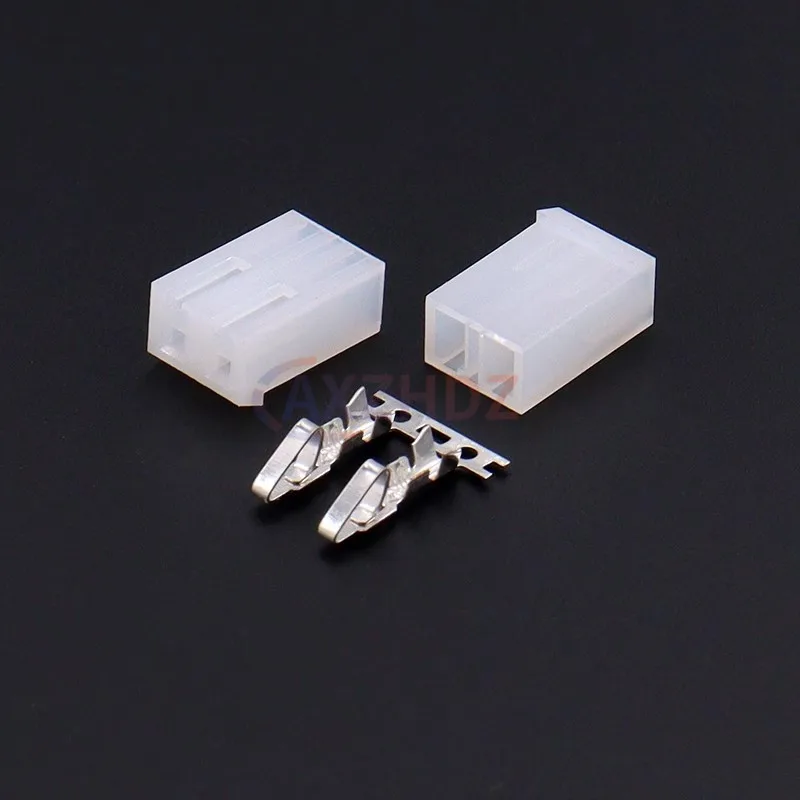 50 قطعة CH5.08mm 2/3/4/5/6/7/8 دبوس موصل 5.08 مللي متر الملعب مستقيم إبرة دبوس رأس + الإسكان + محطة Ch5.08-2p/3p/4p/5p/6p #5