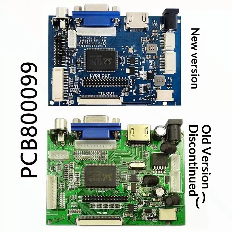 車載gpsディスプレイコンバーター-hdmi-vga-av-to-ttl-rgb-lvdsドライバーボード（ラズベリーパイ用）（cb800099）