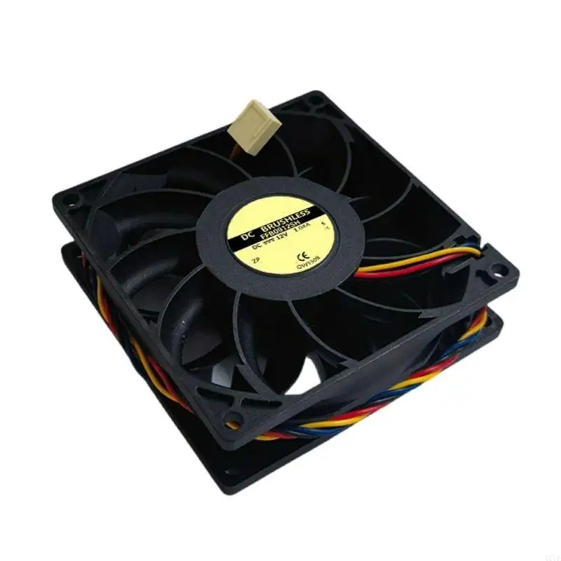 

4X7E FFB0912SH 92x92x25mm 92mm 12V 1.04A Electronic Cooling Fan With 80000 Hours for Industrial Use
