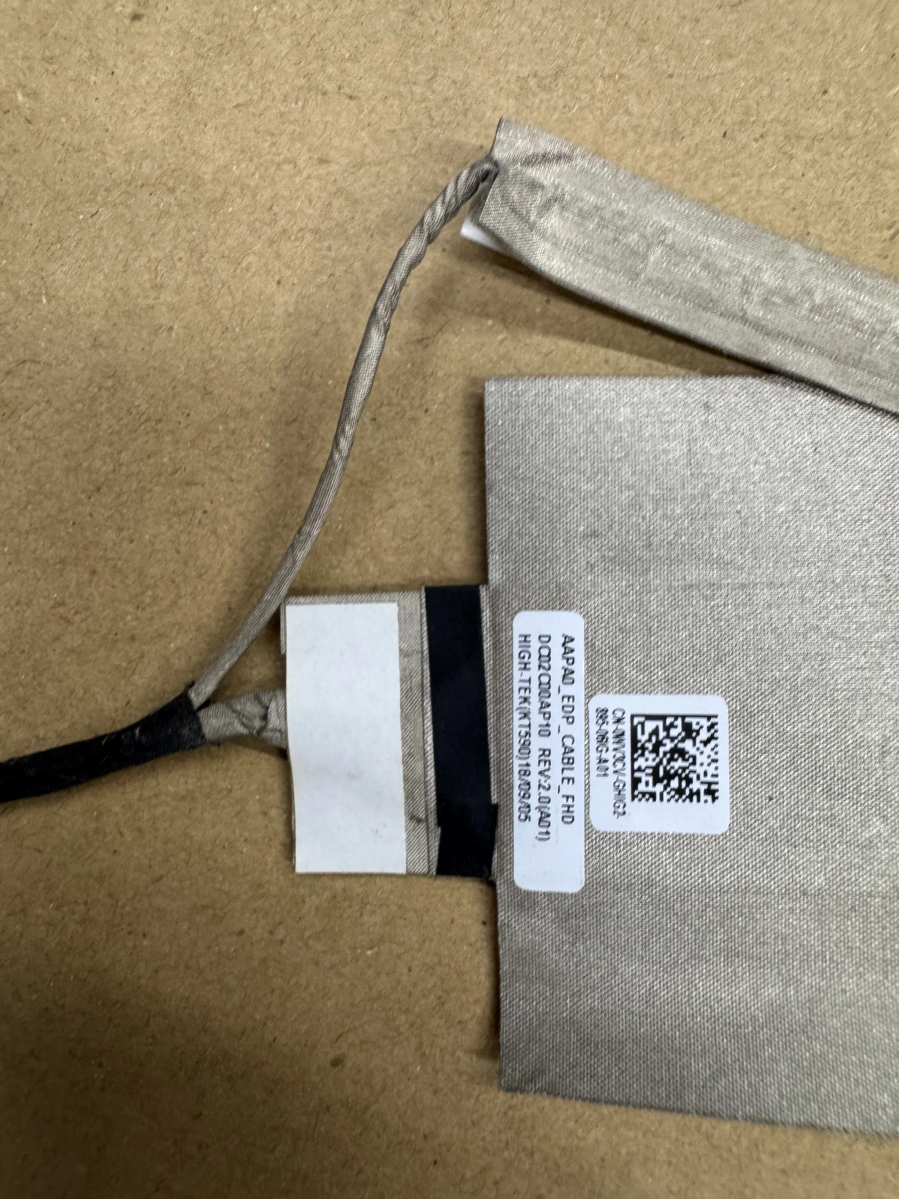 FOR DELL 7510 7520 M7510 M7520 P53F Screen Cable DC02C00AR10 0WV3CV