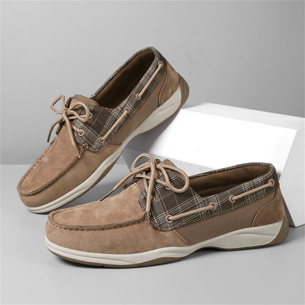 Luxuriöse Boots-Loafer für Herren in Übergröße – hochwertiges PU-Obermaterial, atmungsaktives Futter, weiche Einlegesohlen, rutschfeste Sohle, leicht und bequem – Detail 2