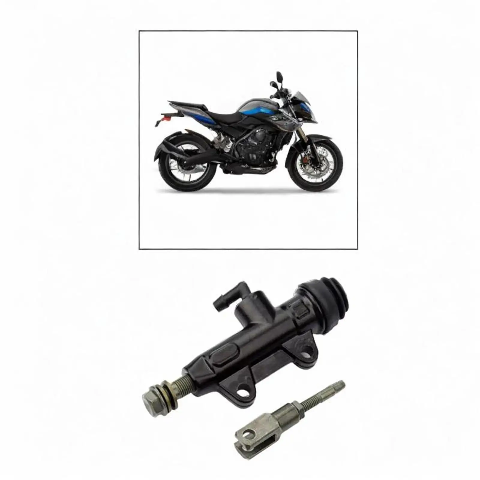 

Rear Foot Brake Cylinder Multipurpose Lightweight Disc Brake Pump Assembly