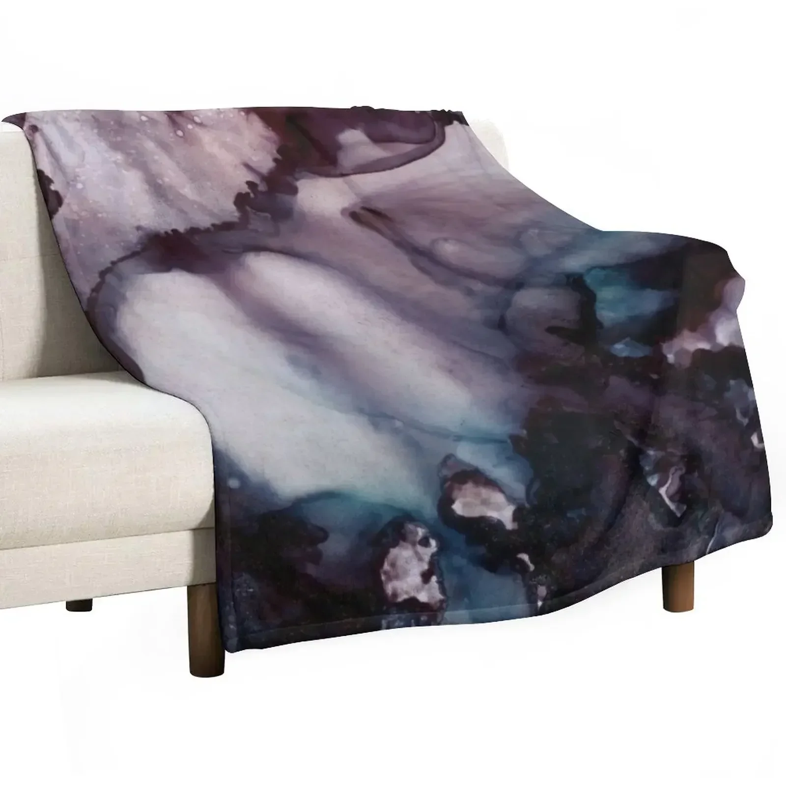 

Vivid Abstract Throw Blanket decorative Plush Loose Luxury Blankets