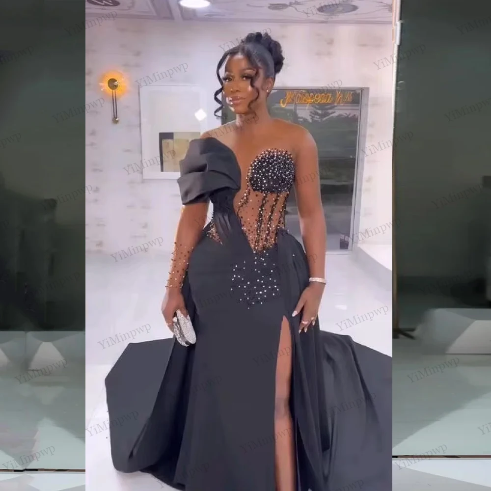 取り外し可能なアフリカンスタイルのダイビングドレス,Vネック,長袖,サイドスリット,古着,コレクション2023