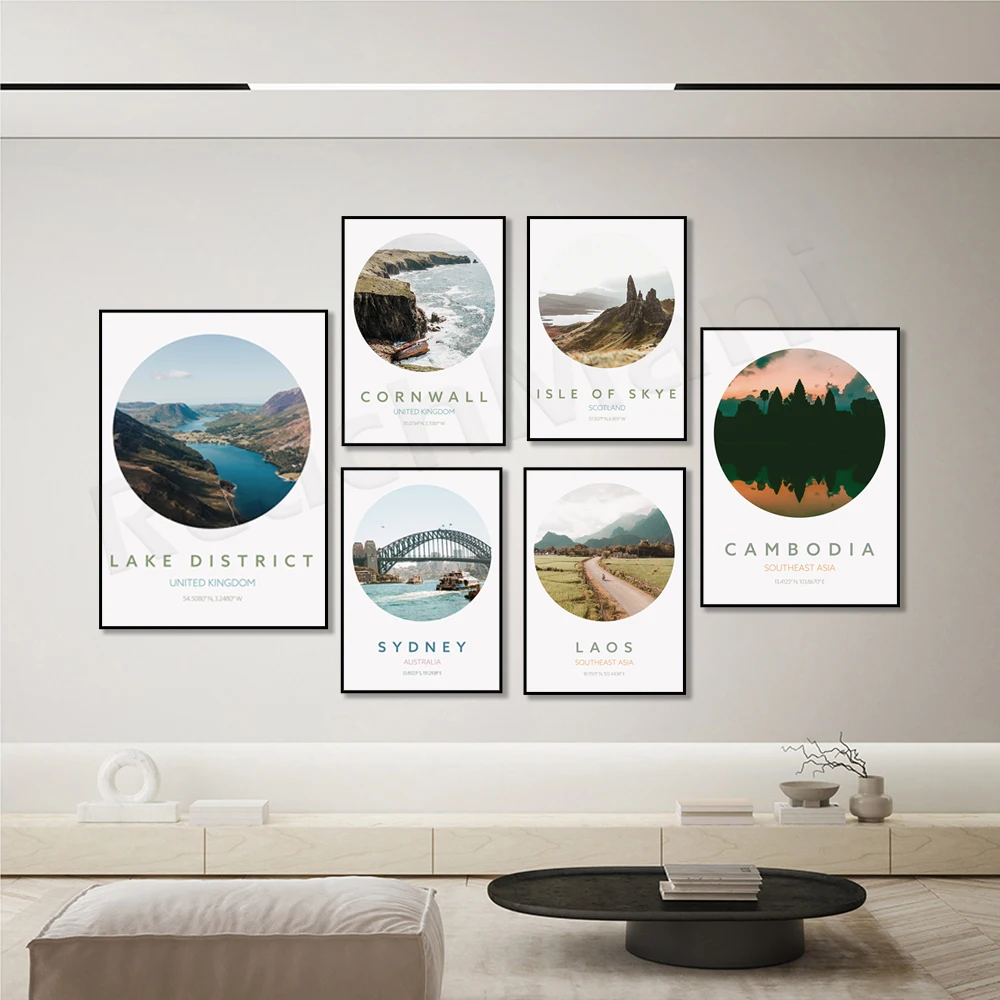 

Cornwall Lands End shipwreck, Cambodia, Vietnam, Sydney, Scotland, Isle of Skye, Gili Islands, Bali, Laos travel poster