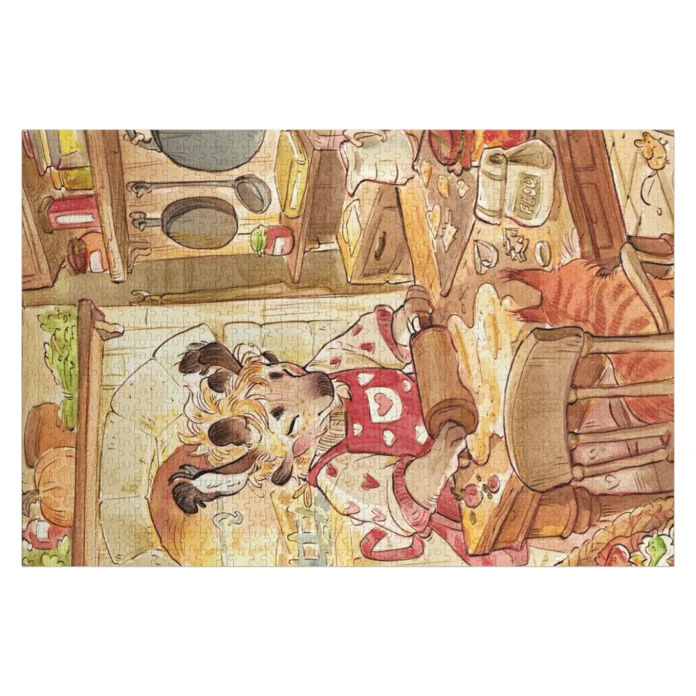 

Деревянный пазл-головоломка Nisse: домашнее печенье с персонализированной фотографией и именем, деревянный пазл с именем на заказ