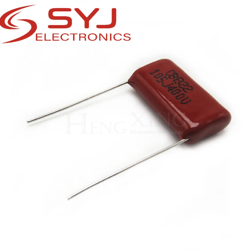 5piece CBB22 capacitor 400V105J 105J400V foot distance 20MM 1UF