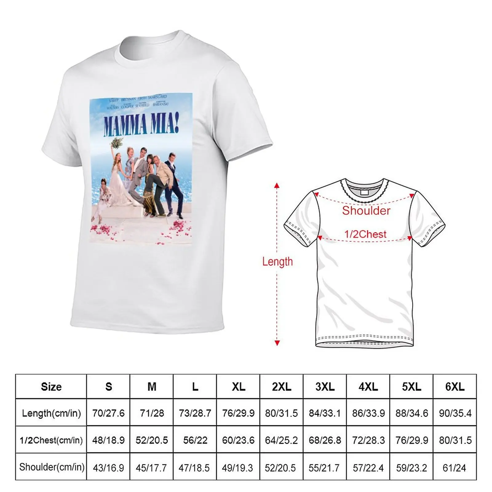 Mamma Mia T-Shirt cute tops baggy shirts men tshirt