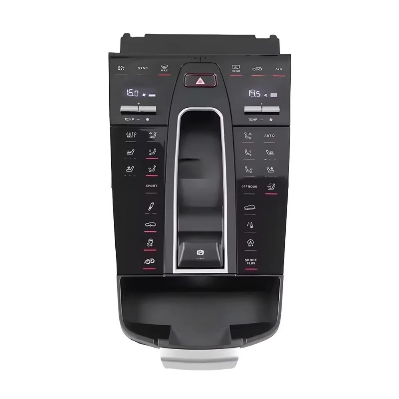 Upgrade for Macan Interior Accessories Digital Control Panel for Front Interiors Center Console Saddles