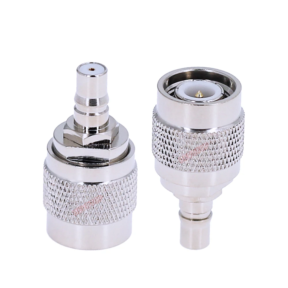 10PCS/LOT TNC to QMA Adapter TNC Male/ Female to QMA Male / Female RF Coaxial Adaptor 50 Ohm Converter BEVOTOP Connectors