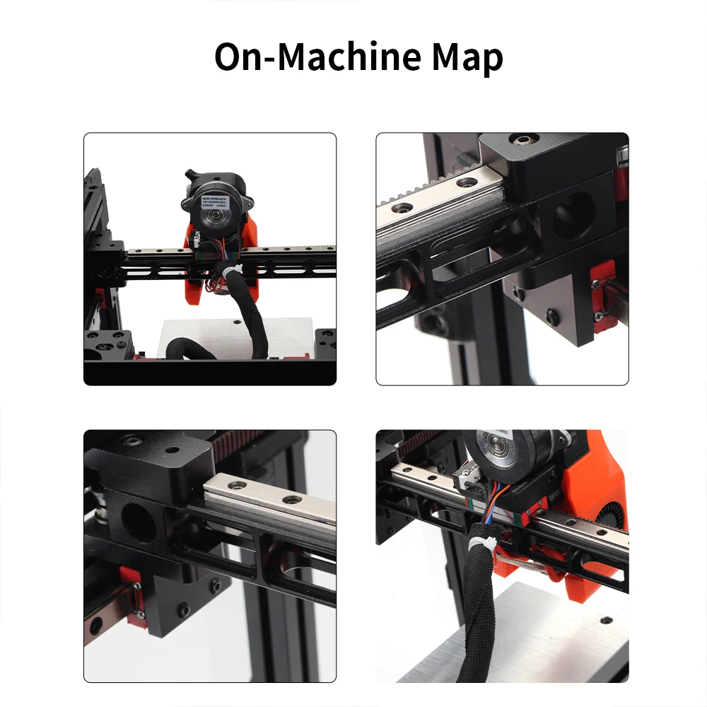 FYSETC Gantry CNC Super lekki 370mm wysokiej jakości części drukarki 3d do ZeroG 330mm