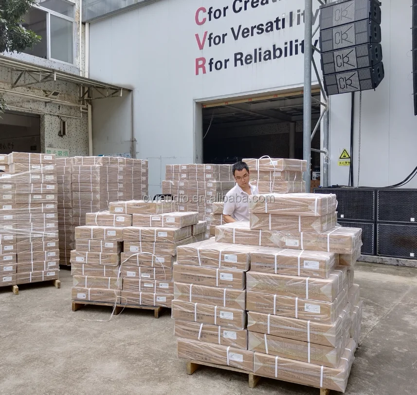 CVR Sound Equipment 4300w Power Mixer 1U Class D Audio 2 Channel Amplifier