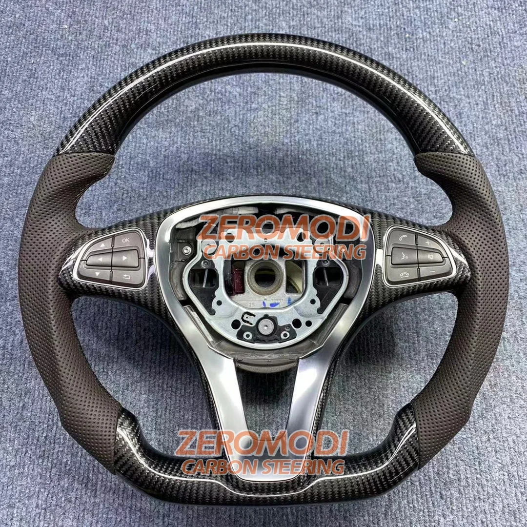 100% Real Carbon Fiber Steering Wheel For Mercedes-benz V250 V260 W204 W205 W212 W218 W253 C205 C200L GLC GLE