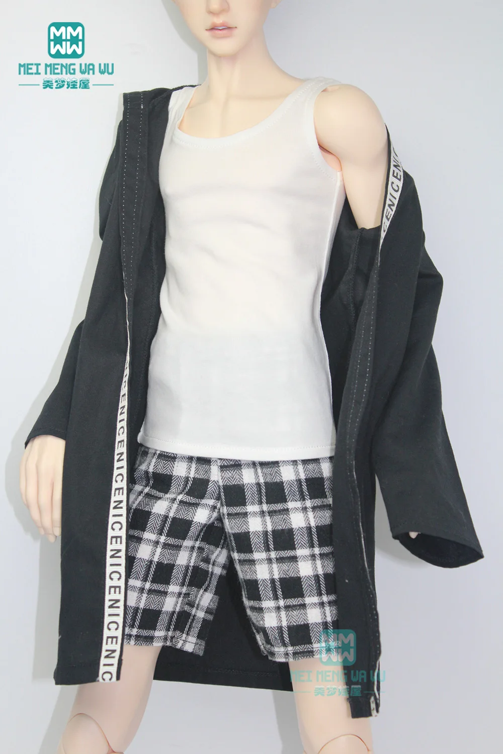 Past 68--70 cm SD13 SD7 Jongens Oom BJD Pop Kleding Modieuze korte T-shirts en shorts Speelgoed Gift