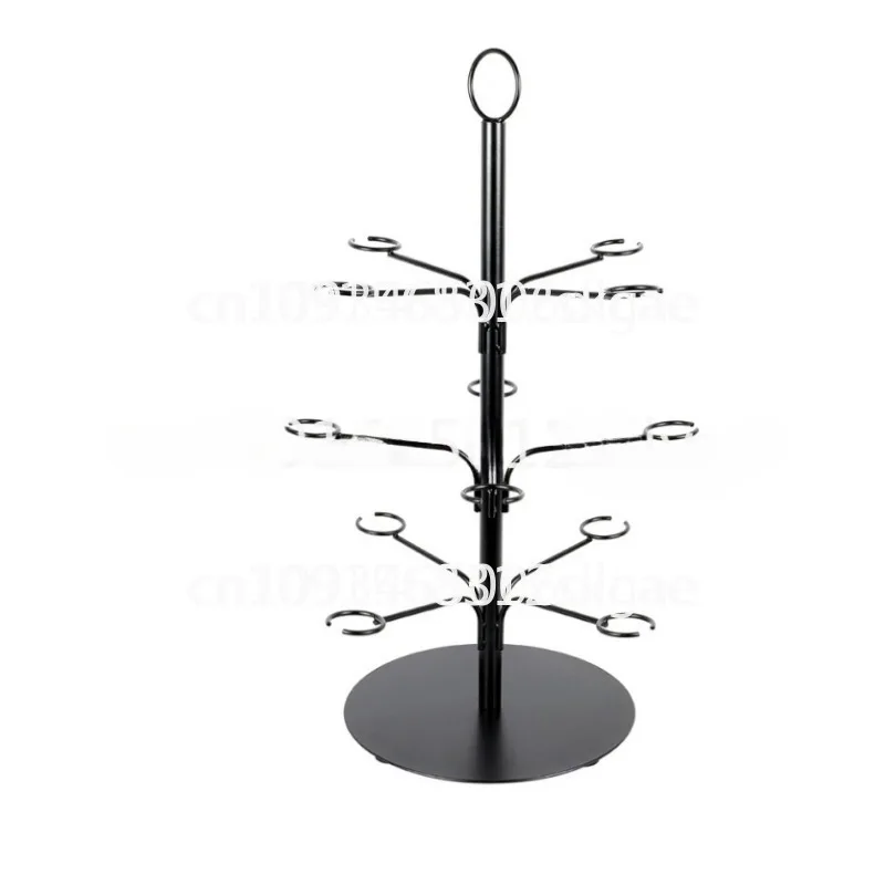 INTELLIGENT 3 Tier Wine Glass Holder Freestanding Tabletop Storage Rack Cocktail Glass Tree Display Stand