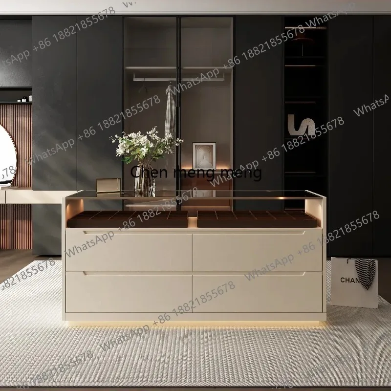 

RR High-end cloakroom Nakajima cabinet home bedroom haute couture jewelry Nakajima Taiwan display